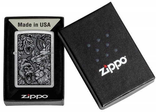 Zippo Lighter 48567 Jungle Design image 1