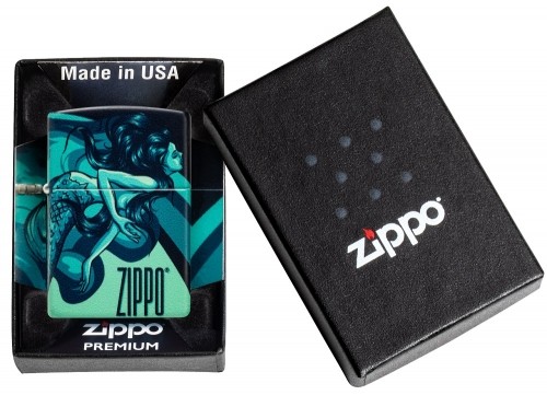 Zippo Lighter 48605 Mermaid Zippo Design image 1