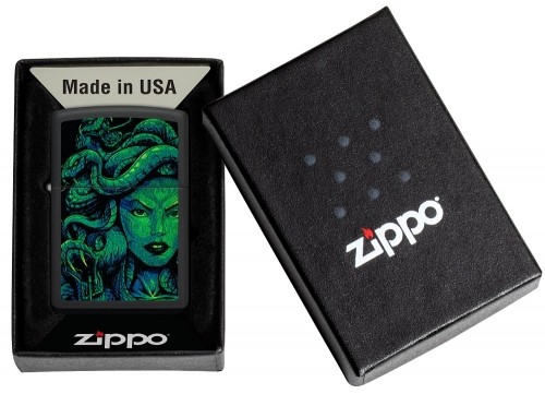 Zippo Lighter 48609 Medusa Design image 1