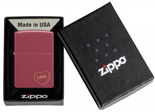 Zippo Lighter 48494 Love Design image 1