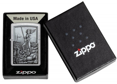 Zippo Lighter 48371 Medieval Mythological Design image 1