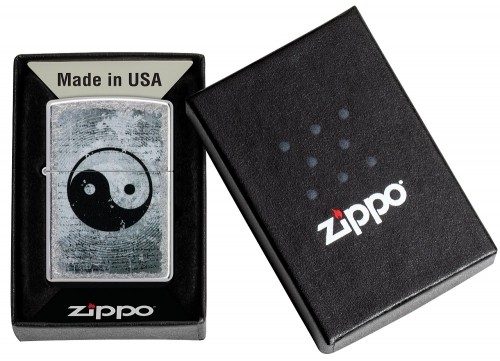 Zippo Lighter 49772 Ying Yang Design image 1