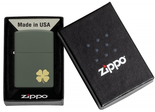 Zippo Lighter 49796 Four Leaf Clover image 1