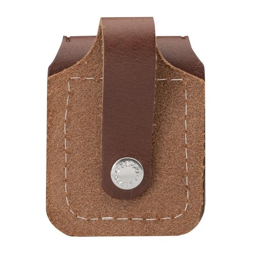 Zippo Brown Lighter Pouch- Loop image 1