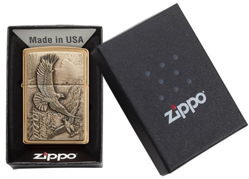 Zippo Lighter 20854 Soaring Eagles image 1