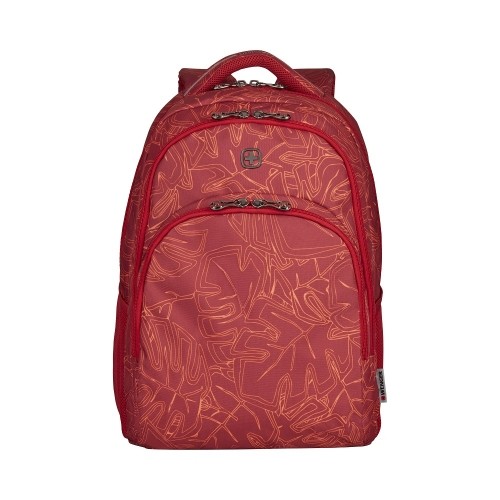 WENGER UPLOAD RED 16" LAPTOP BACKPACK WITH TABLET POCKET image 1