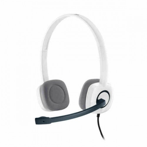 Headphones with Microphone Logitech White image 1