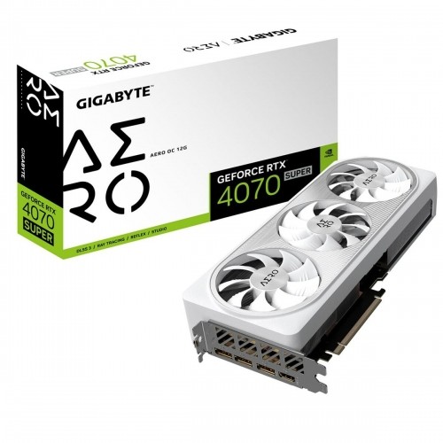 Grafikas Karte Gigabyte GV-N407SAERO OC-12GD 16 GB GDDR6X GEFORCE RTX 4070 image 1