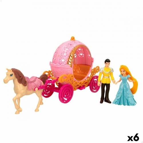 Playset Colorbaby Isabella 6 штук 28,5 x 14,5 x 7 cm Kарета image 1