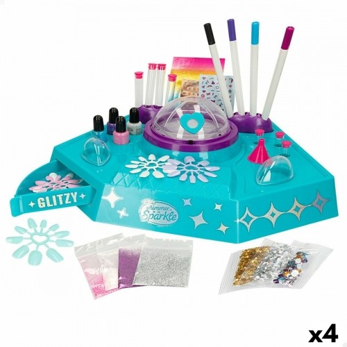Manicure Set Cra-Z-Art Shimmer 'n Sparkle 36 x 11 x 27 cm 4 Units Children's image 1
