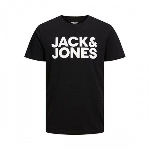 Футболка с коротким рукавом мужская Jack & Jones JJECORP LOGO TEE 12151955 Чёрный image 1