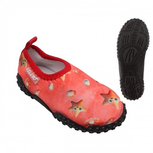 Children's Socks Red Starfish image 1