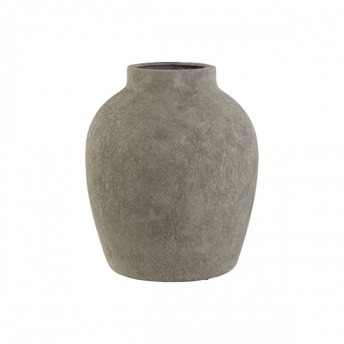 Vase Home ESPRIT Grey Cement 31 x 31 x 36 cm image 1