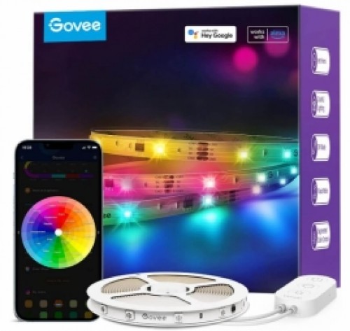 LED josla Govee H618C Wi-Fi / Bluetooth / RGBIC 10m image 1