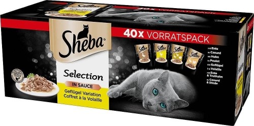 SHEBA Selection Select Slices Poultry Flavours - wet cat food - 85 g image 1