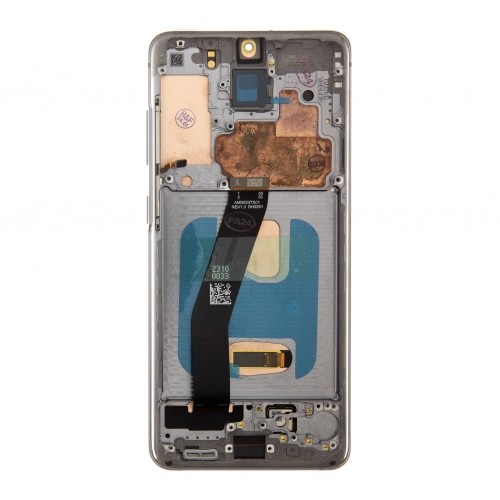 For_samsung LCD display + Touch Unit + Front Cover for Samsung G980|G981 Galaxy S20 Cosmic Gray image 1