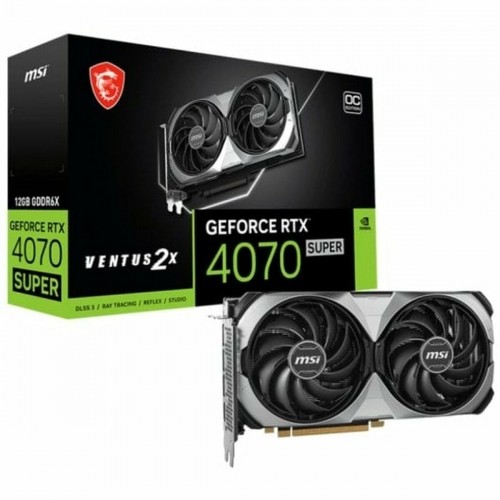 Графическая карта MSI GEFORCE RTX 4070 SUPER GEFORCE RTX 4070 12 GB GDDR6X image 1