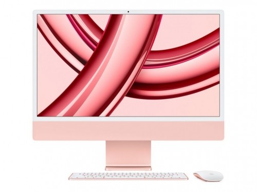 Apple   iMac 24” 4.5K Retina,   M3 8C CPU, 10C GPU/8GB/512GB SSD/Pink/INT image 1