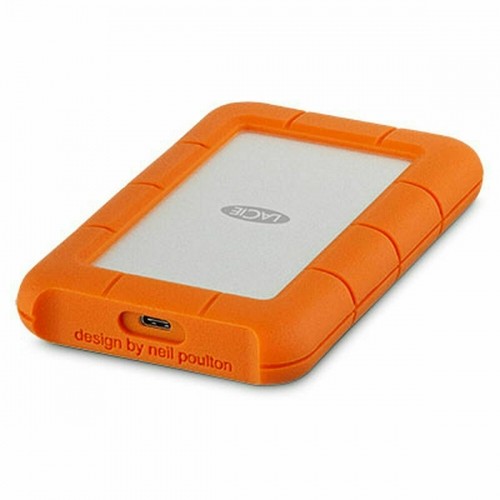 External Hard Drive LaCie STFR2000800 2 TB HDD Orange image 1