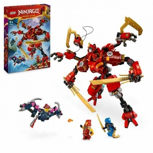 Celtniecības Komplekts Lego NINJAGO 71812 Kai's Ninja Climbing Robot Daudzkrāsains image 1