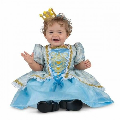 Маскарадные костюмы для младенцев My Other Me Принцесса сказочная 2 Предметы Синий image 1