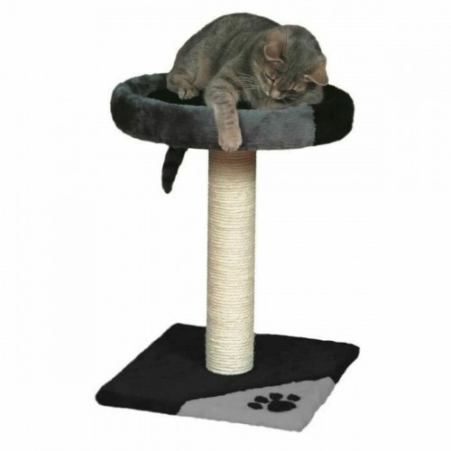 Scratching Post for Cats Trixie Black/Grey Sisal 52 cm image 1