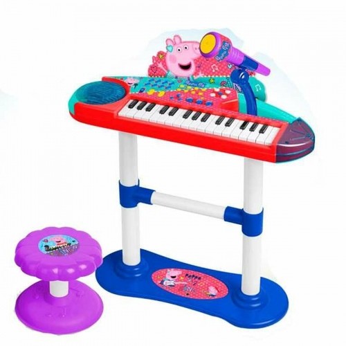 Игрушечное пианино Peppa Pig Микрофон Банкетка image 1