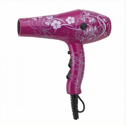 Hairdryer Albi Pro Fuchsia Flowers image 1