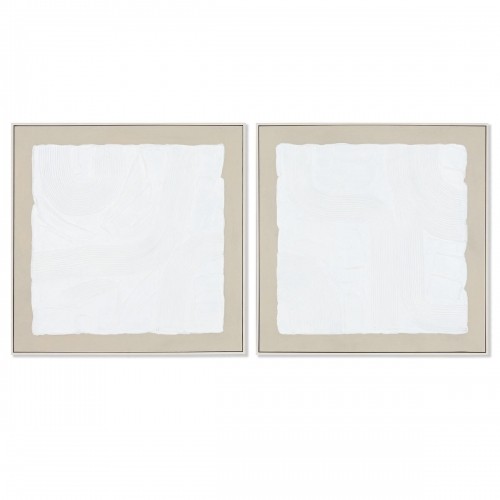 Glezna Home ESPRIT Moderns Urbāns 82,3 x 4,5 x 82,5 cm (2 gb.) image 1
