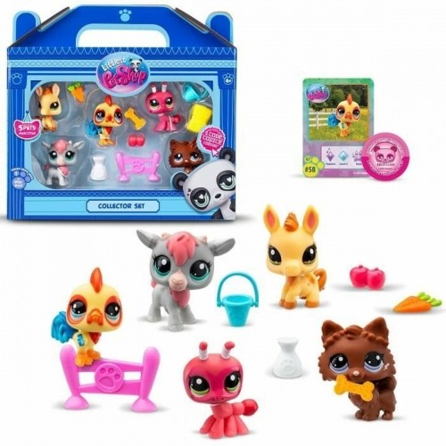 Фигурки с подвижными руками и ногами Bandai Littlest Pet Shop Пластик image 1
