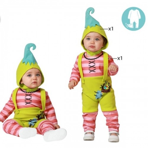 Bigbuy Carnival Маскарадные костюмы для младенцев Гоблин Младенец (2 Предметы) image 1