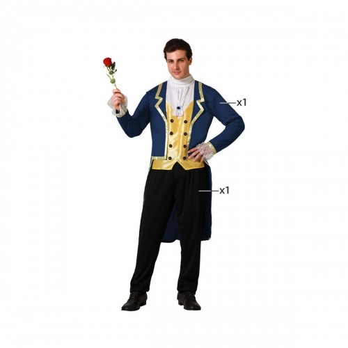 Bigbuy Carnival Маскарадные костюмы для взрослых Принц Мужской image 1