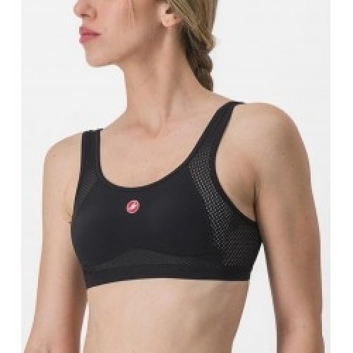 Castelli Velo apakšveļa ROSSO CORSA Bra M Black image 1