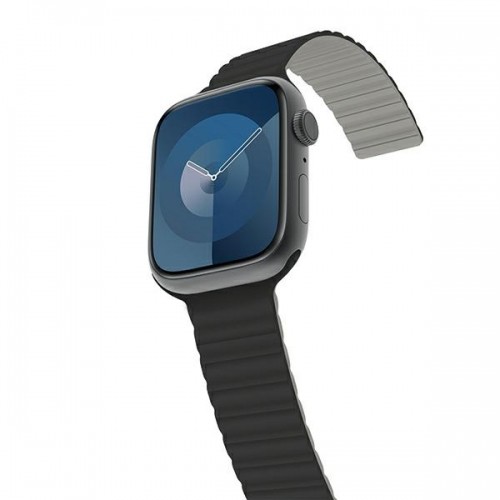 Araree pasek Silicone Link Apple Watch 42|44|45|49mm czarno-szary|black-gray AR70-01907A image 1