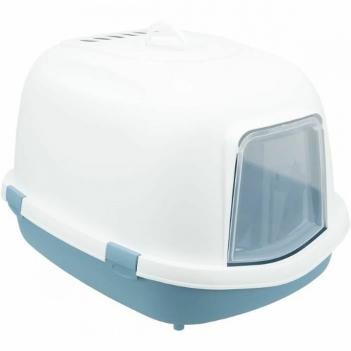 Cat Litter Box Trixie White Plastic image 1