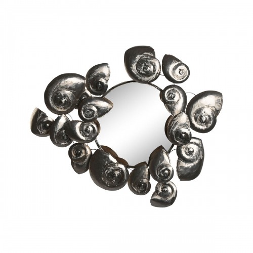 Настенное зеркало Home ESPRIT Серебристый Металл 95 x 10 x 80 cm image 1