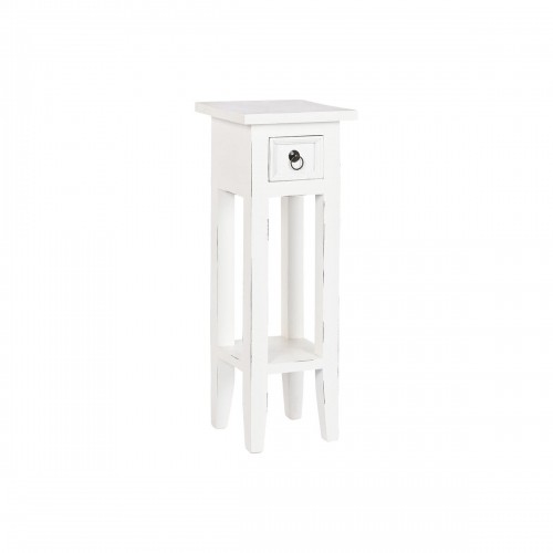 Вспомогательный стол Home ESPRIT Белый Деревянный 25 x 25 x 67 cm image 1