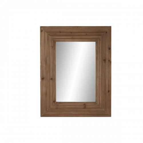 Wall mirror Home ESPRIT Brown Natural Fir Modern 104 x 9 x 135 cm image 1