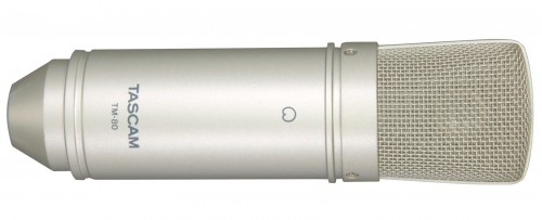 Tascam TM-80 microphone Gold Studio microphone image 1