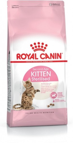 Royal Canin Kitten Sterilised dry cat food Poultry,Rice,Vegetable 2 kg image 1