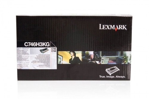 Original Toner Black Lexmark C746, C748 (C746H3KG) image 1