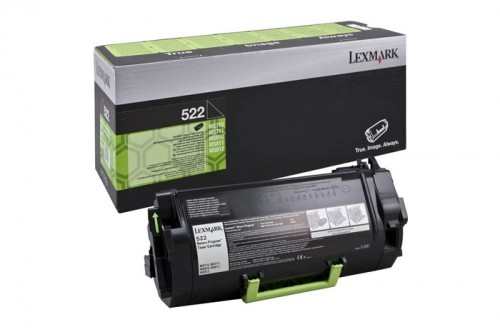 Original Toner Black Lexmark MS810, MS811, MS812 (52D2000) image 1