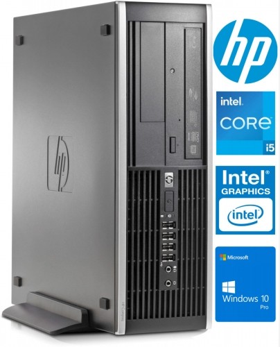 HP 8200 SFF i5-2400 8GB 512GB SSD 1TB HDD Windows 10 Professional image 1