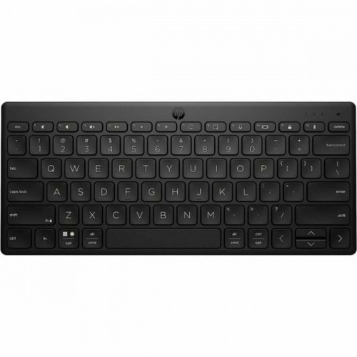Wireless Keyboard HP Black (Refurbished A+) image 1