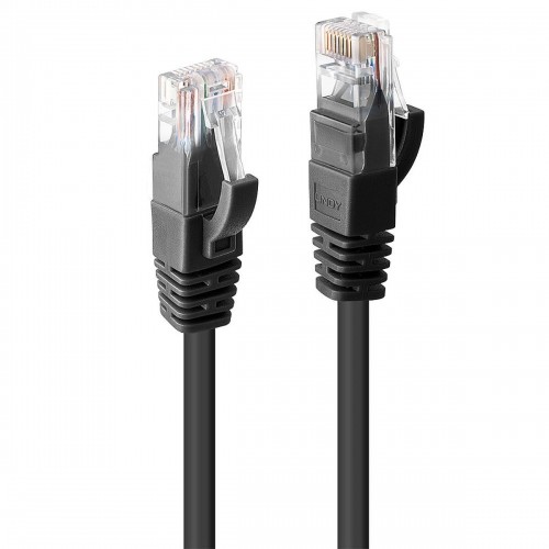 UTP Category 6 Rigid Network Cable LINDY 48079 3 m Red Black 1 Unit image 1