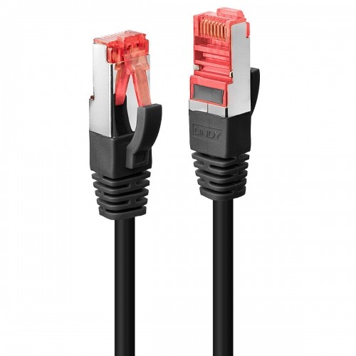 UTP Category 6 Rigid Network Cable LINDY 47780 3 m Black 1 Unit image 1