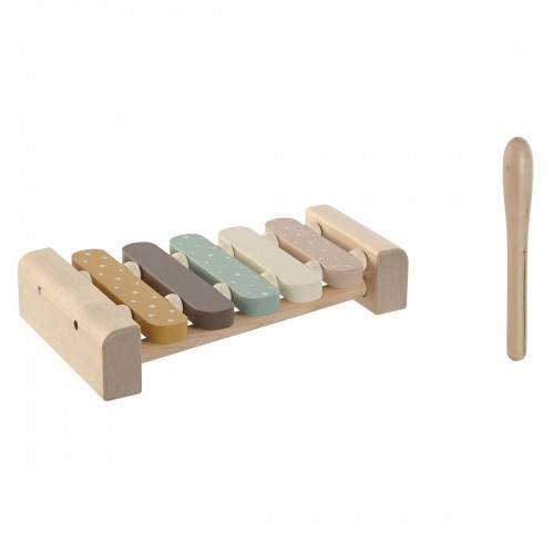 Musical Toy Home ESPRIT Wood 22 x 13 x 5 cm Xylophone image 1