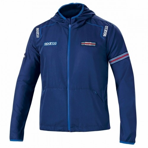 Windcheater Jacket Sparco Martini Racing Blue L image 1