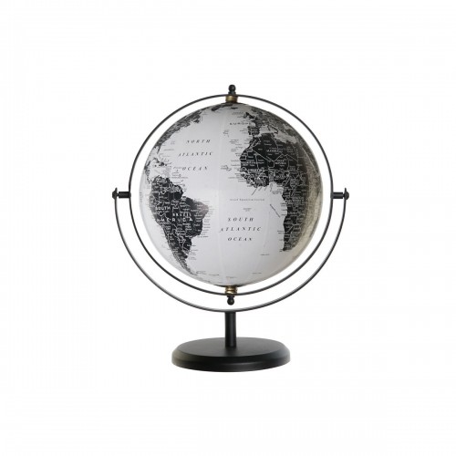 Globe Home ESPRIT White Black PVC Iron 24 x 20 x 30 cm image 1