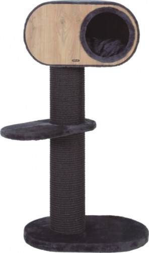 ZOLUX Scratching post Wonderful Cat 2 grey - cat scratcher - 60 x 42.5 x 114cm image 1